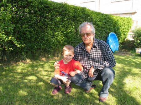 Daniel CLOES et son petit fils