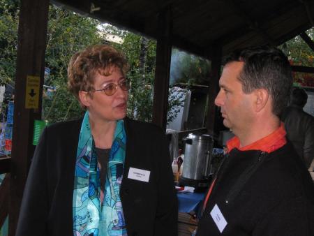 Andrée Dermience et Pascal Perin