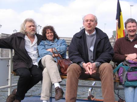 Marc et Corinne Simal , Christian de Beco et Stéphane Halut
