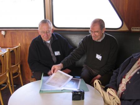 Raymond Tasiaux et Lucien Warnier