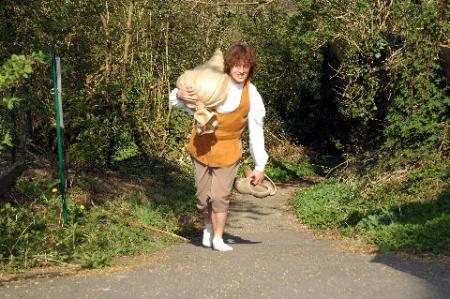 Nicolas BLERET en route pour le moulin