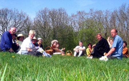 Déjeuner sur l'herbe.