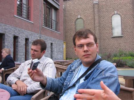Christophe DAOUST  et Marc HANNOT à Wanze