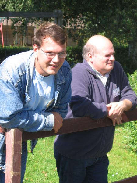 Marc HANNOT jardinier du Baobab, Jean-Marie DAUVRIN, jardinier du Séquoia