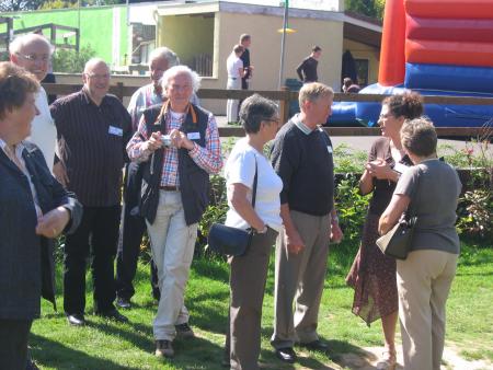 Yvette Close-Delcommune, Christian de Beco, André Lejoly  Charles Malherbe, Gérard Horion, Marie-Françoise De Backer Goffin, Henri DE Backer, Sabrina Holodiline, Nicole Giltaix( de dos)