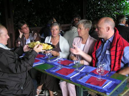 Christiane Havelange,Fanfan ( Francine Lamer), Bernadette et Philippe Burette
